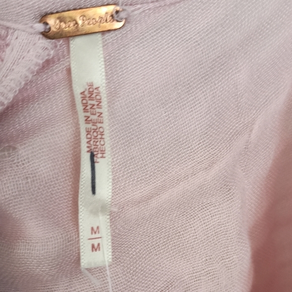 NWT Free People Adler Tunic dress in Bleached Mauve  Medium - Picture 8 of 9